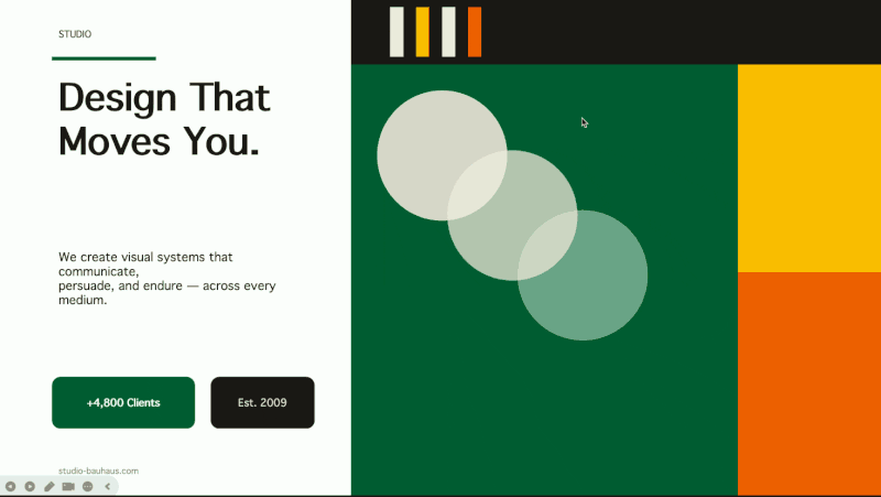 OfficeCLI PPT 设计演示 - designwhatmovesyou
