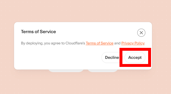 Cloudflare Drop 部署成功页面